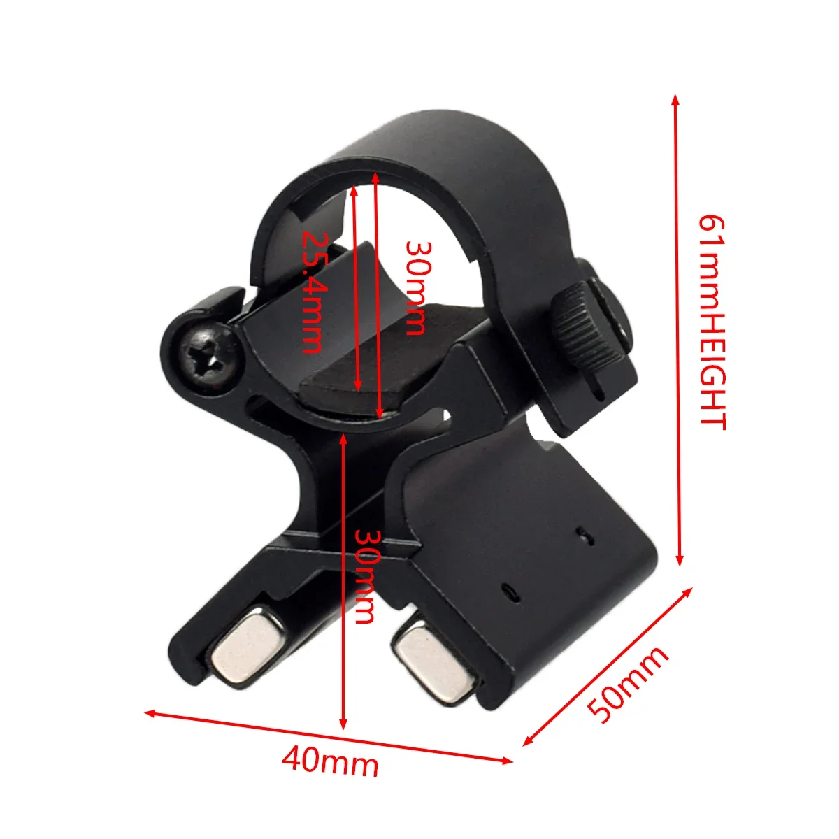 Nuovo cannocchiale magnetico supporto per pistola magnete supporto per torcia supporto forte torcia Laser staffa per Lanterna accessori per la caccia