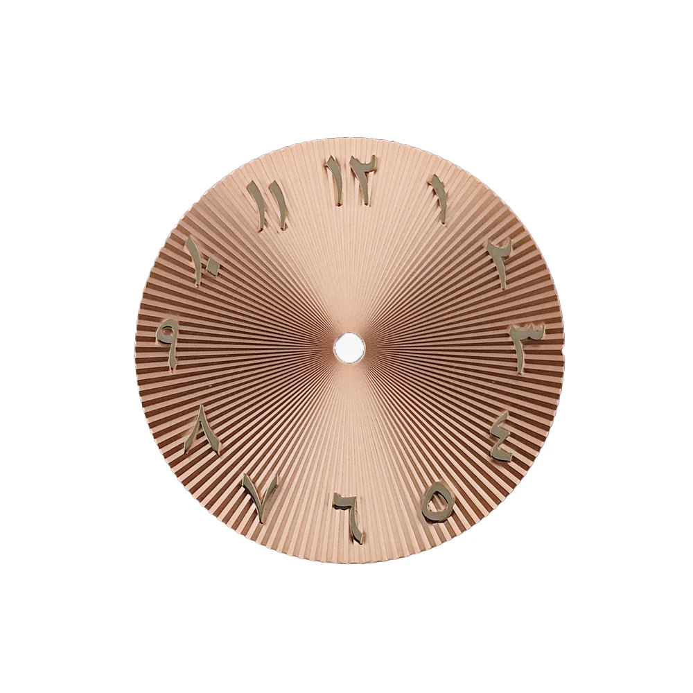 NH35 Arabic numeral watch dial 28.5mm personalized custom logo men's dial suitable for NH35 movement watch mod accessories