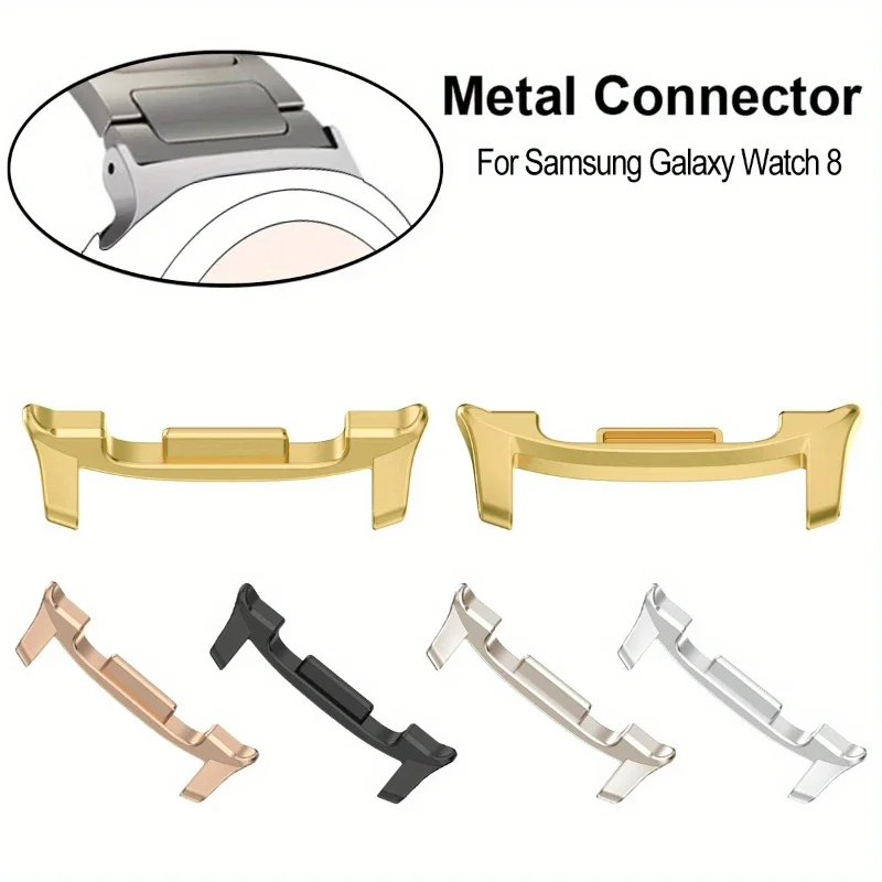 Stainless Steel Lug Connector for Samsung Galaxy Watch 9 8 8 Classic 22mm Watchband Adapter Replacement Part Durable Lightweight