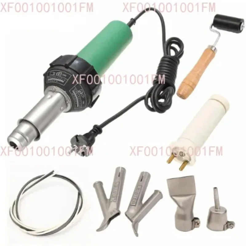 1600W plastic welding hot air gun, with 2 quick welding nozzles and additional HE welding rods
