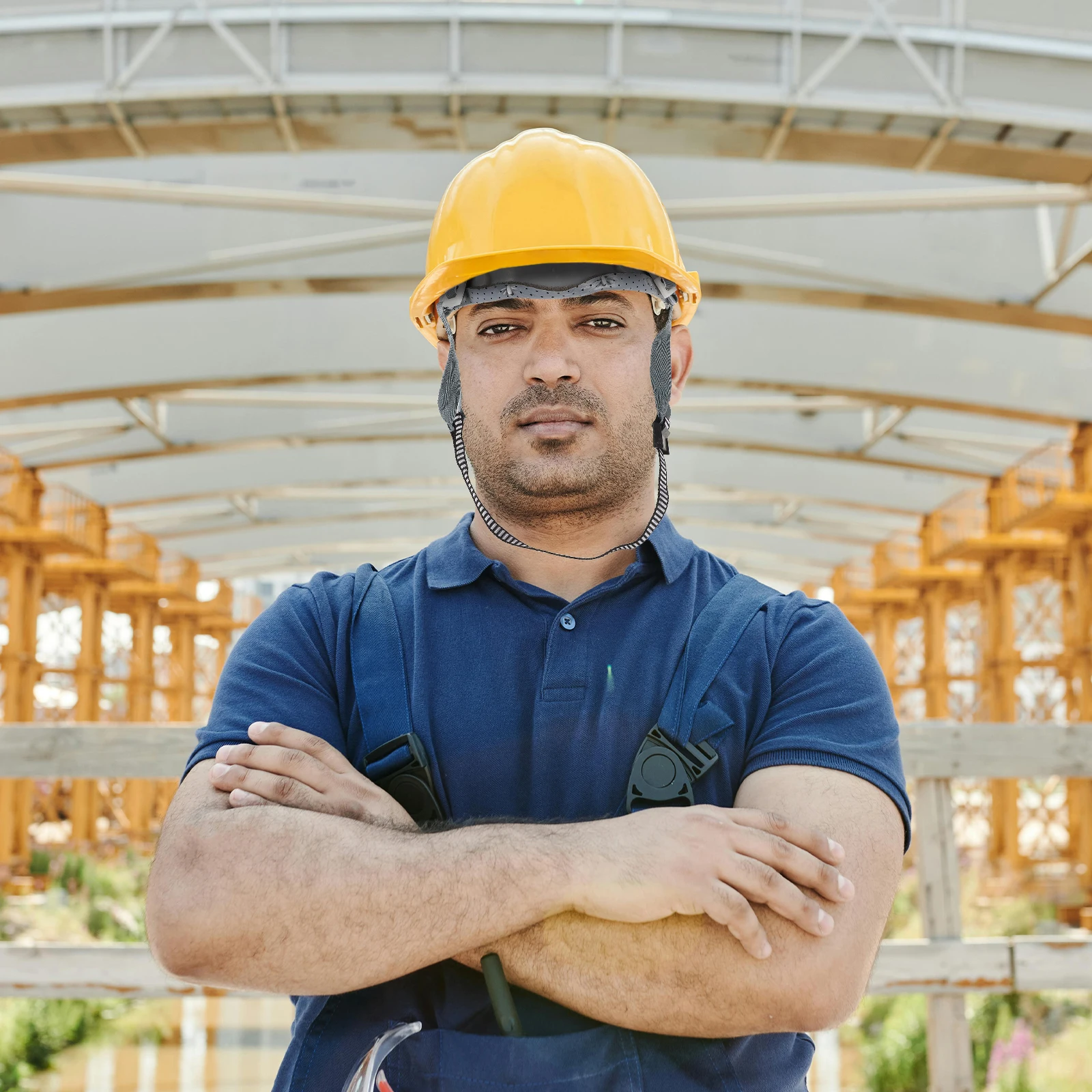 

Hard Hat Liner Replacement Adjustable Suspension Insert Safety Hat Liner Pad For Construction Security Protection