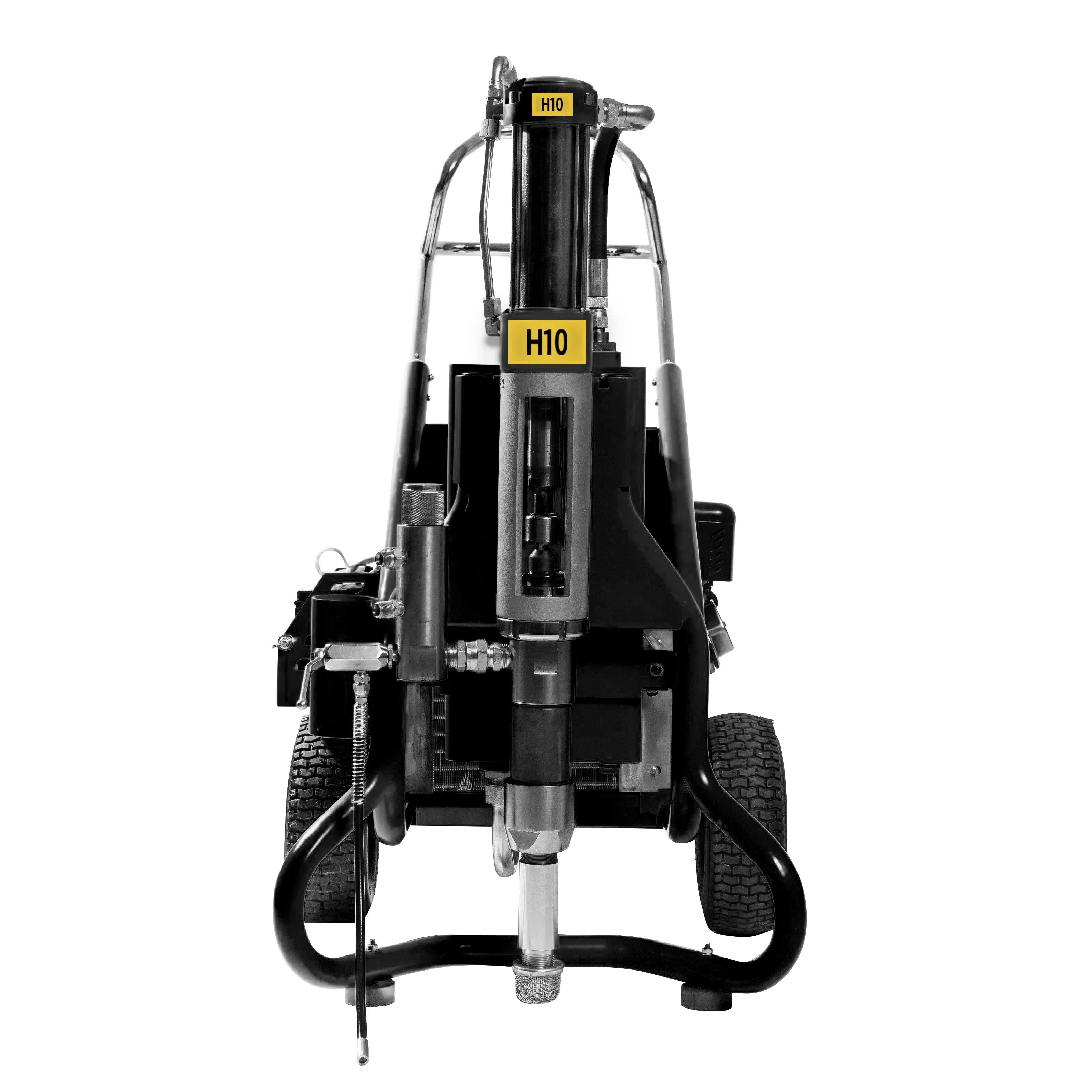 30L/Min 14HP Gas Engine Hydraulic Driven Airless Putty Paint Sprayer Machine-H10