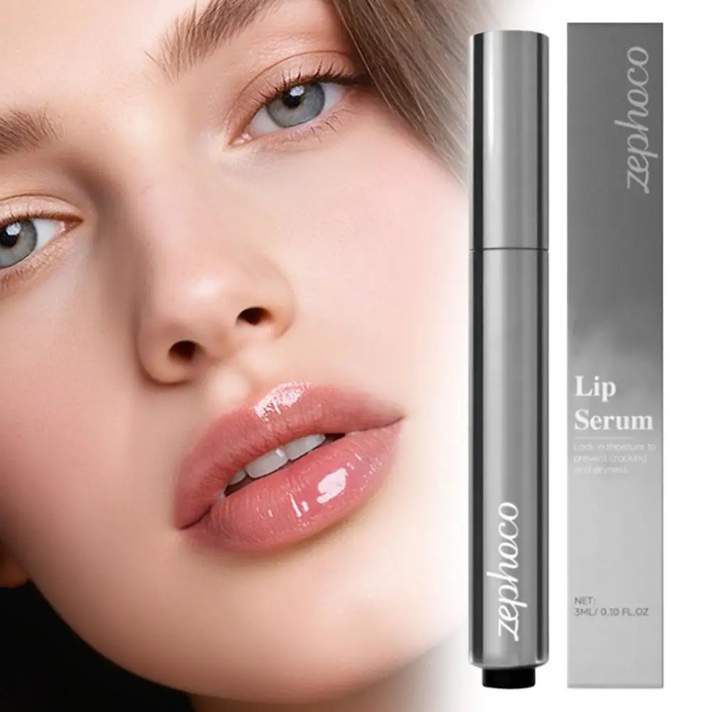 Hyaluronic Acid Extreme Volume Lip Plumper Korean Glow Gloss Serum Oil Deeply Moisturizes Lightweight Sexy Lip Beauty Makeup
