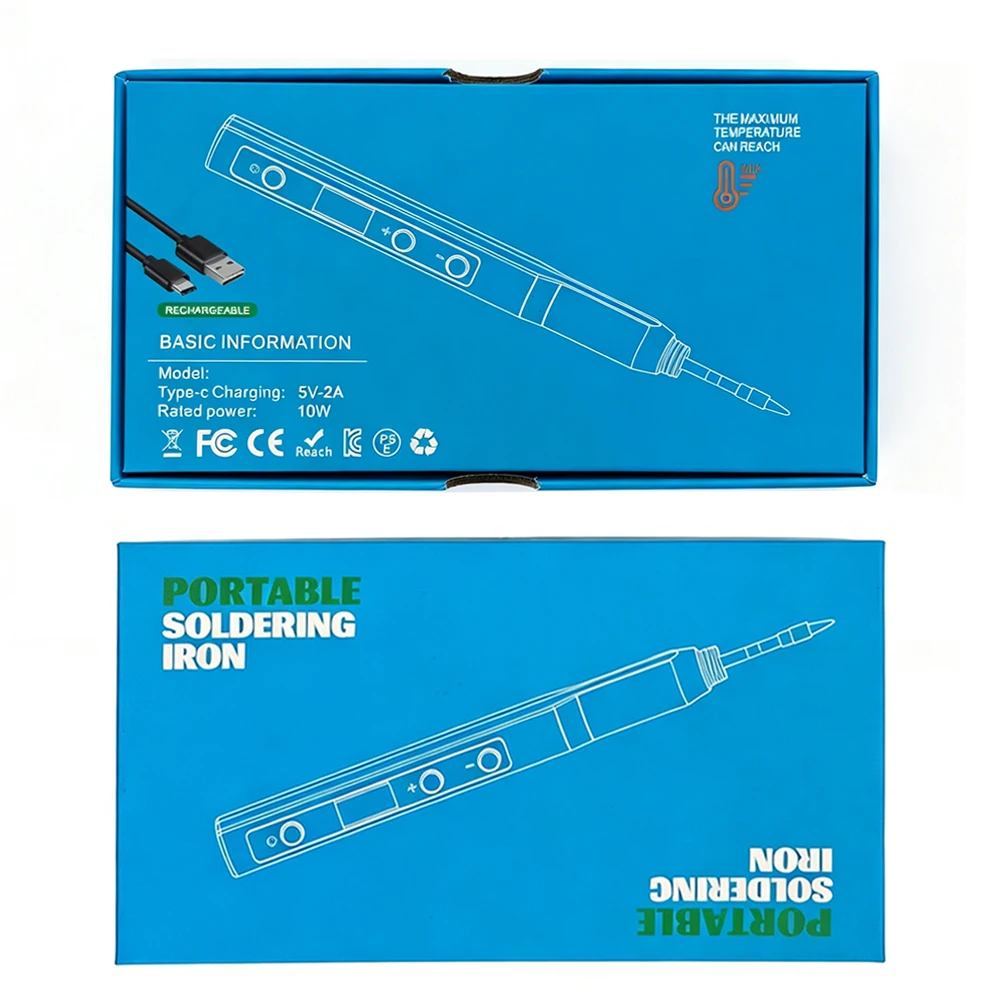 T65/C153 USB Digitaler Lötkolben Typ-C Digitaler Elektrischer Lötkolben mit Einstellbarer Temperatur DIY Heizung Reparatur Schweißwerkzeug – Detail 31