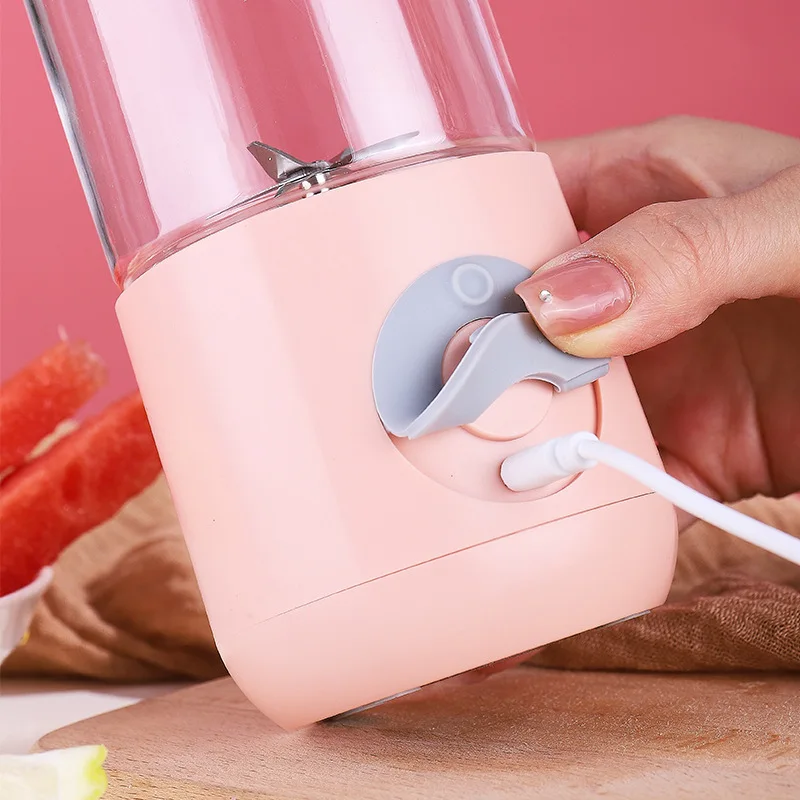 Mini Draagbare Juicer Usb Oplaadbare Elektrische Sap Cup Milkshake Fruit Handheld Smoothie Blender Draadloze Sap Machine