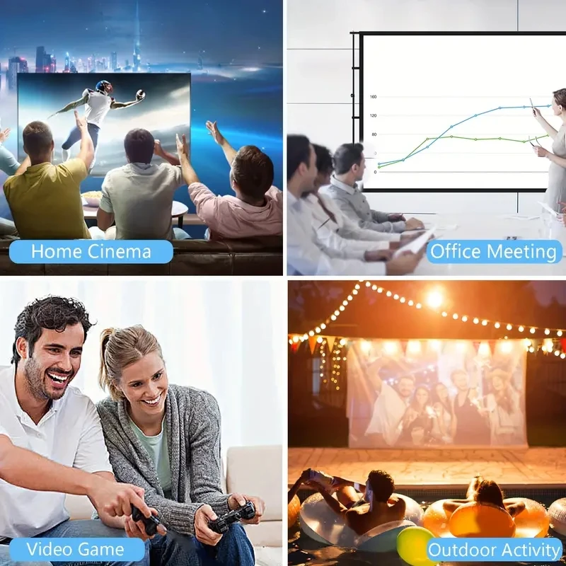 Pocket projector YG300, high-definition projector, a good choice for gifts, does not take up space and is suitable for outdoor