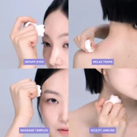 Outil de massage Gua Sha en forme d'anneau, masseur facial et corporel en céramique naturelle de qualité supérieure pour un lifting du visage, une silhouette plus fine et un raffermissement de la peau, fabriqué en usine. 2