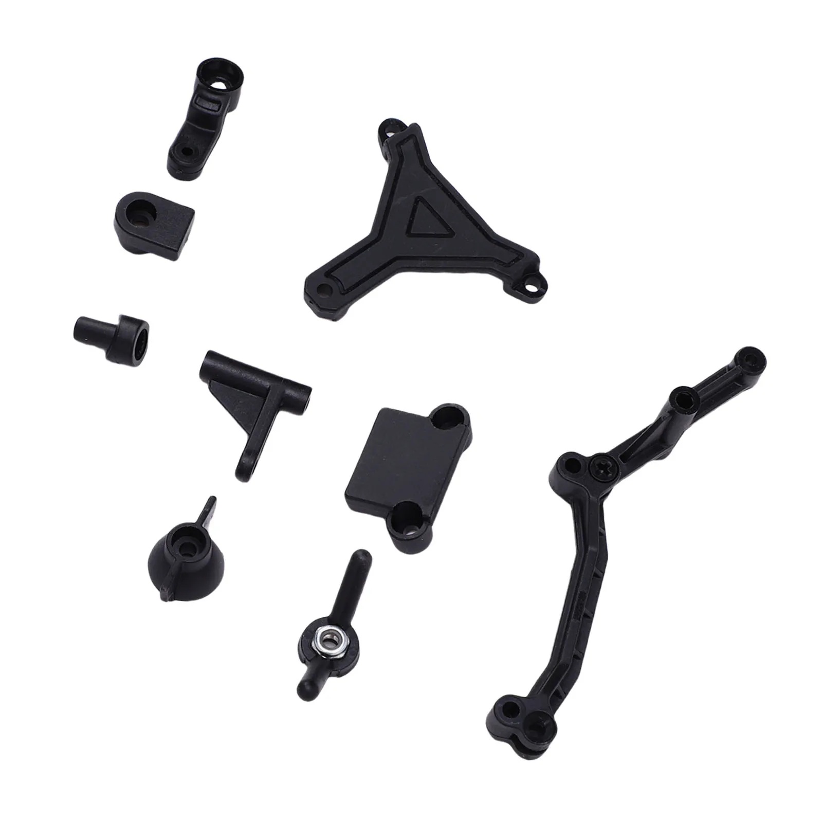 RC Lenkservo-Oberplatte, Lenkungssatz, Ersatz für HBX 3101A RC-Car-Lenkpfosten und Servo-Oberplatte im Maßstab 1:16