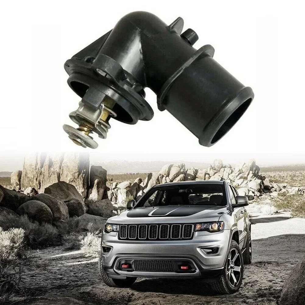 1шт ABS+металлический термостат 68253514 68253514 AA Для Grand Cherokee WK 3.0TD CRD 2011-2018 OEM: 68253514 68253514 АА