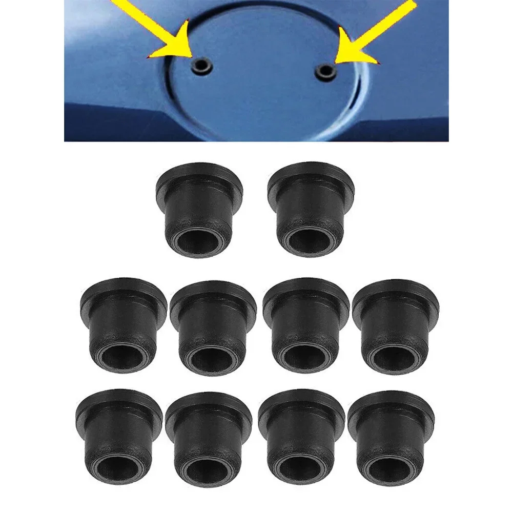 10pcs Front Hood & Rear Trunk Badge Emblem Grommets For BMW E36 E39 E46 E90 E91 E66 F01 F02 F04 E84 E83 F25 E53 E70 E71 E72 Z3, - view 5