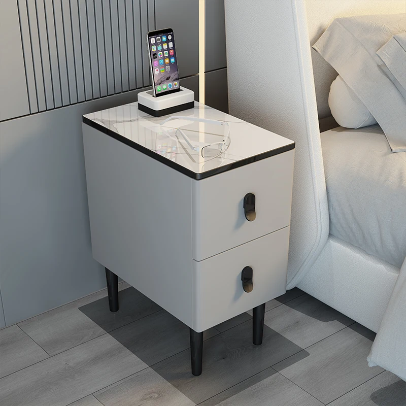 Modern Narrow Nightstand Gold Luxury Handles Hallway Nightstand Table Hallway Design Muebles Para El Hogar Industrial Furniture