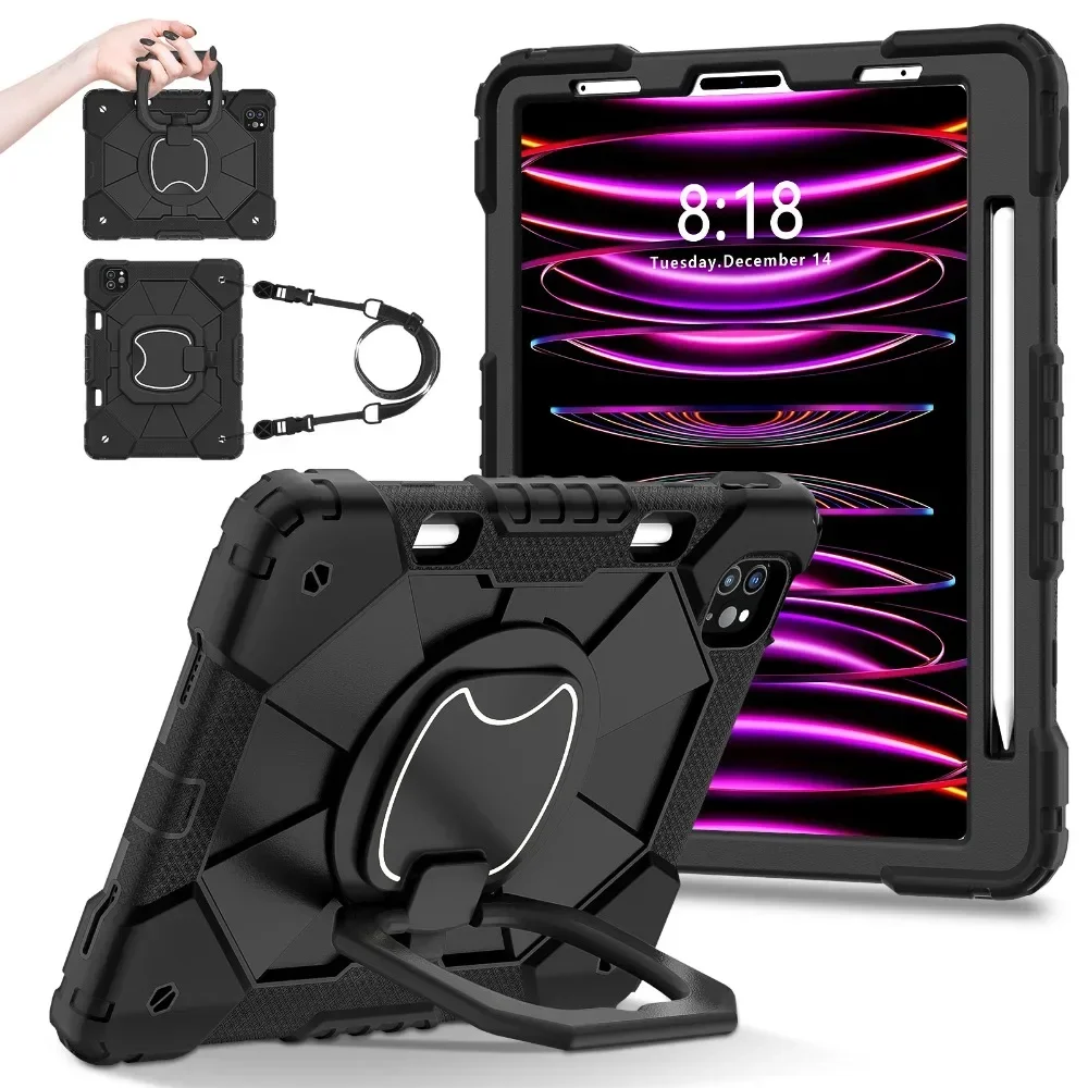 Shockproof Case For iPad iPad A16 11th A18 12th11 10th 10.9 Air,5 4 Kickstand Cover iPad Pro 13 11 12.9 2018-2026 Mini 6 7 Funda