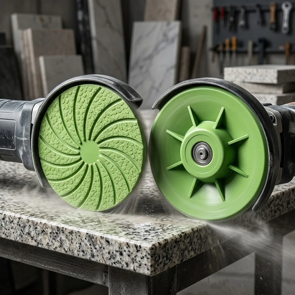 for Stone Polishing Disc Green as Pictured for edge Polishing Disc Secure Attachment Reinforced Design Thickened Cover