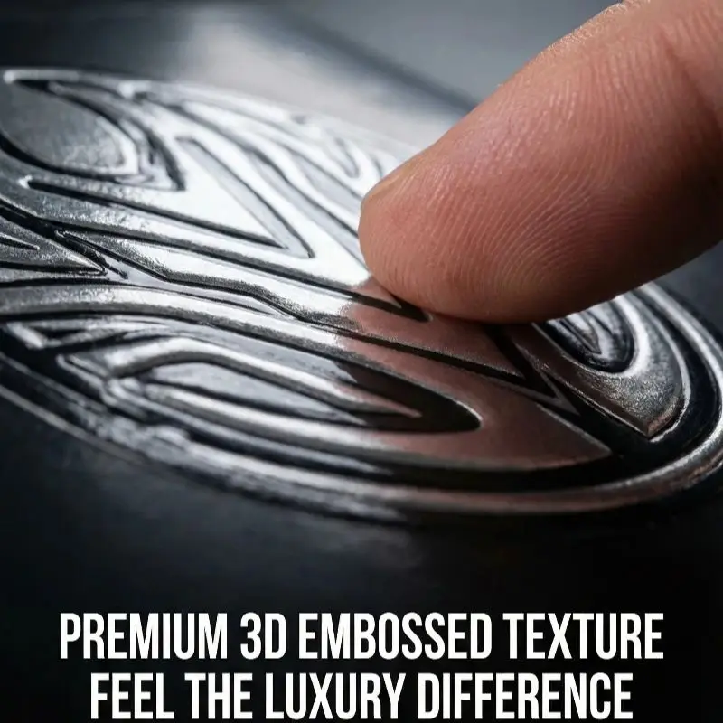 100PCS Personalized Stickers Custom Sticker Metal Gold Silver 3D Customized Transfer Sticker UV DTF Wedding Labels Company Logo