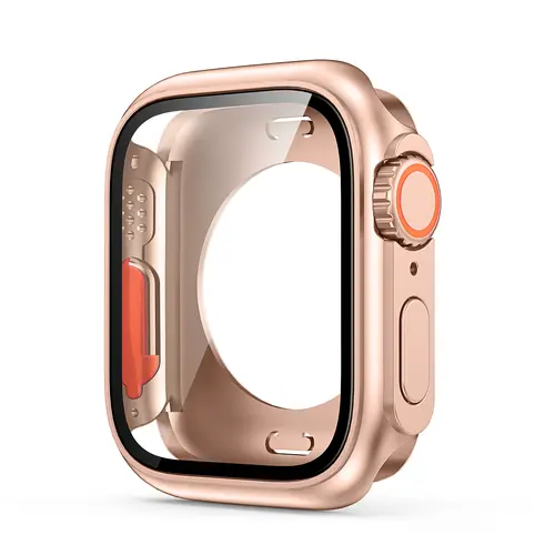 Screen Protector Cover for Apple Watch 45mm 44mm 40 41 42 46mm PC Front Rear Bumper Case iwatch 11 10 9 8 7 SE 6 Change To Ultra - Image 11