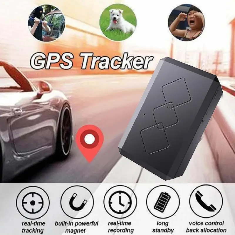 10000mAh Car GPS Tracker Vehicle GPS Locator Pet Child Anti-Lost Tracking Device APP Control Audio Recording Magnetic Mount image 5