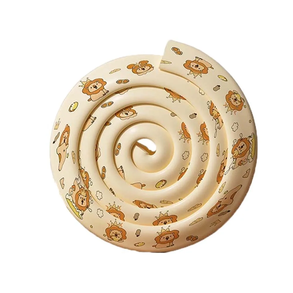 

Мягкая защитная лента для детей от ударов, мультяшный дизайн, без следов, из NBR, двусторонняя клейкая лента для защиты углов и краев, для детей