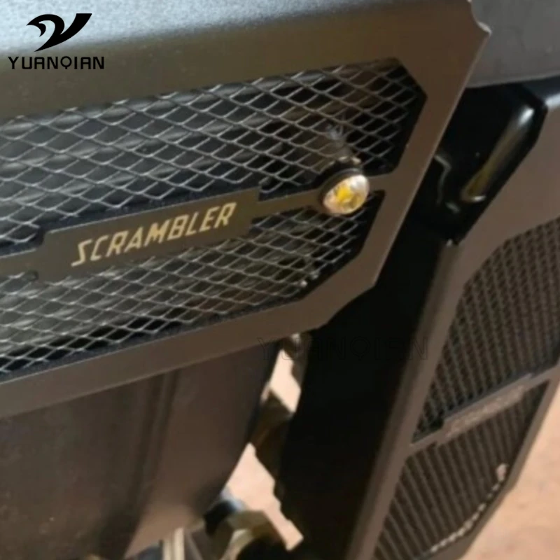 

For Ducati Scrambler Icon Throttle Street Classic Italia IndForendent Rectifier Guard Oil Cooler Guard Grille Cover Protector