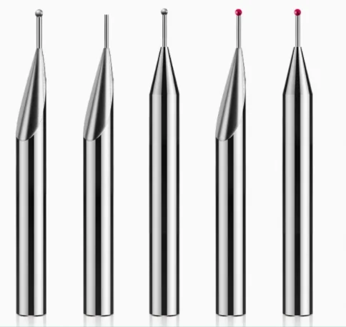 Probe ball Dia 1 mm Altimeter Needle ball material  carbide and ruby each 2pcs total 4pcs Altimeter probe Ball sensor Sensor Pin