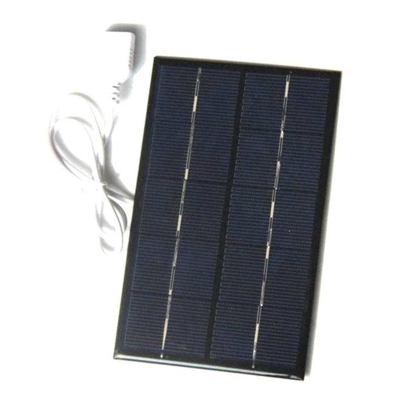 2W 5V 380MA USB Mini Solar Panel Module DIY Polysilicon Solar Cell Charger for Phone USB Fan