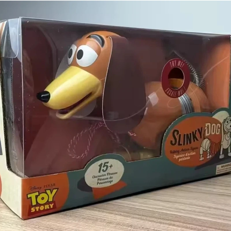 

20cm Toy Story Anime Figure Slinky Dog Vocability Sound Dachshund Action Figures Creative Model Birthday Gift For Kid Children