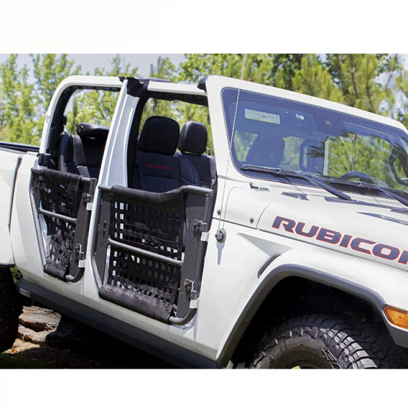 Suitable for Jeep Wrangler JL 4 Door Tubular Steel Half Doors