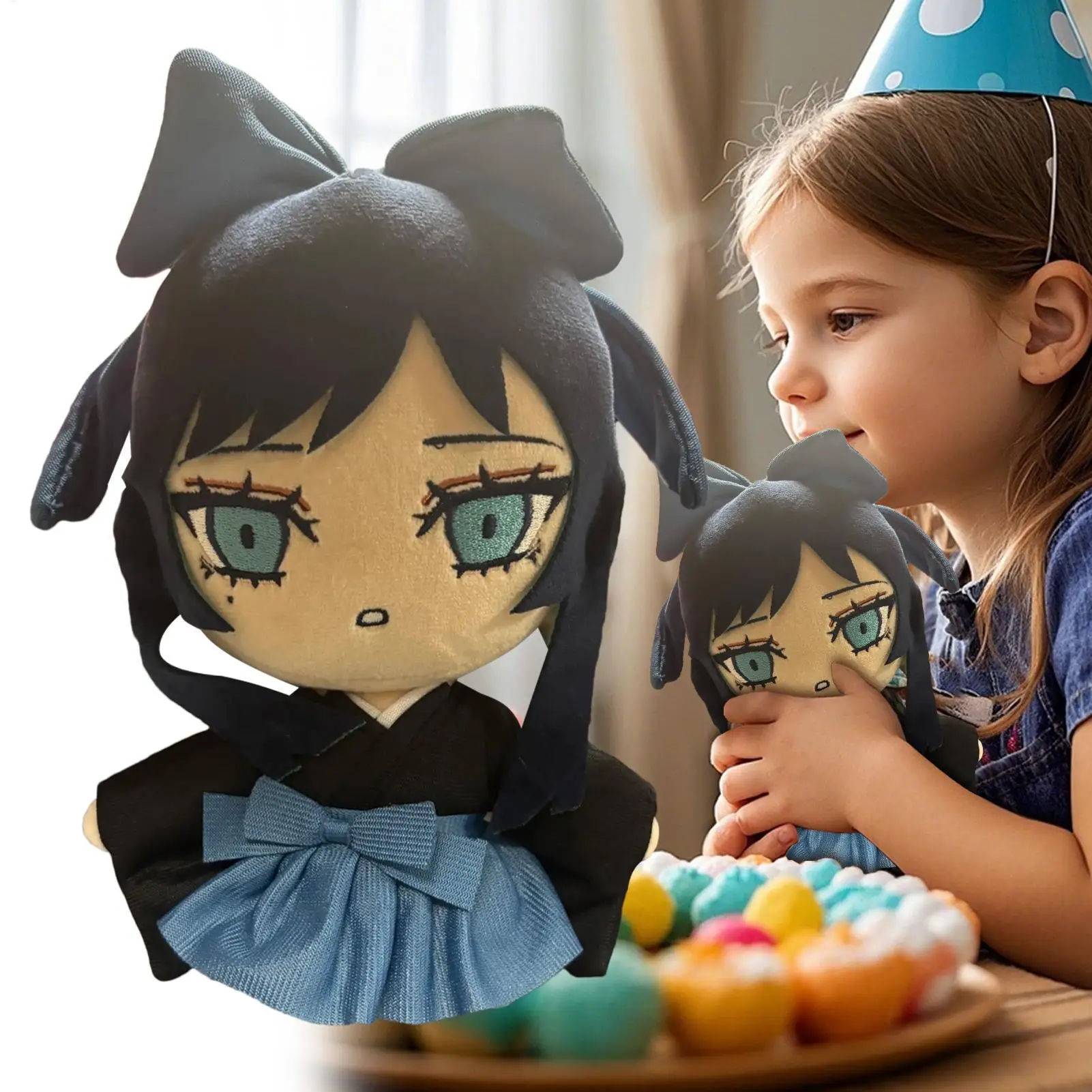 Juguete de peluche figura de peluche de dibujos animados juguete de peluche de moda para sala de estar escritorio hogar dormitorio Fans cumpleaños Navidad