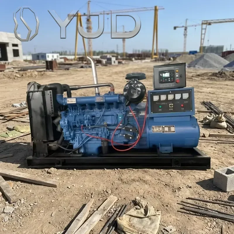 YJD Yuchai 300-500kw China Factory 300kW Diesel Generator Sets Silent Type with ATS Mobile Trailer Low-noise Outdoor