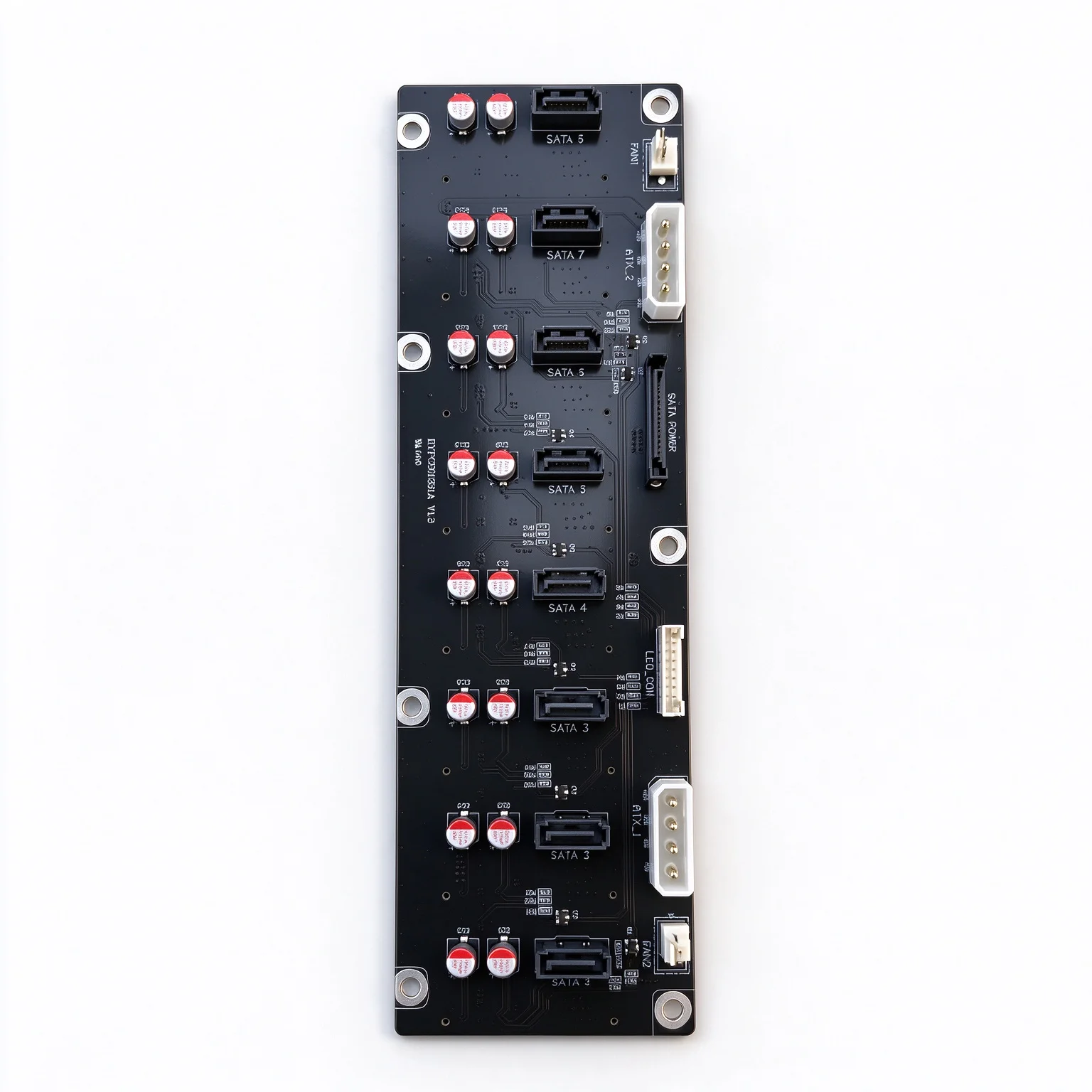 N3 Backplane JONSBO Chassis Accessories SATA Connector 8 Hard Disk Interface Circuit Board Only Applicable to Same Model
