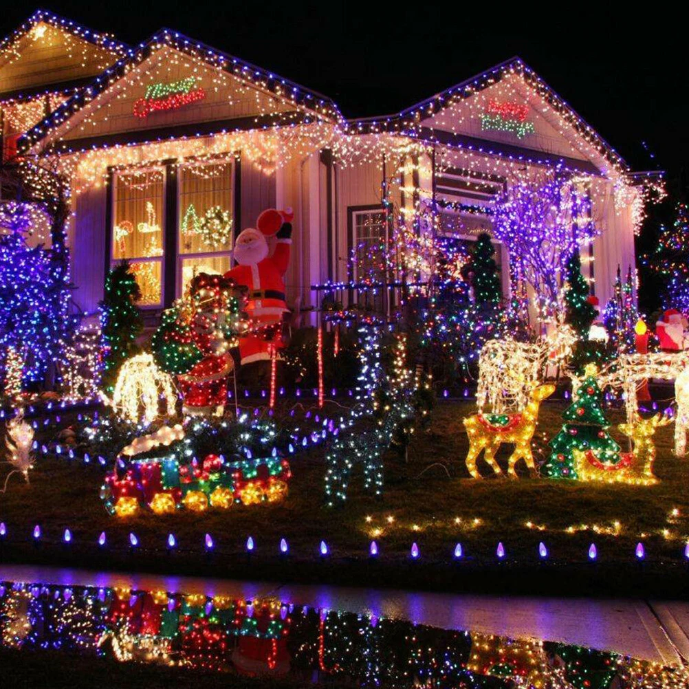 Copper Wire Lamp 10M LED Fairy String Lights Battery Powered Copper Wire Lamp Waterproof Xmas Decor LED Fairy String Lights - view 4