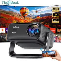 ThundeaL 4K Full HD 1080P Projector TD99W WiFi 3D 4K Video Movie Portable Beam Projector PK TD98 TD98W Home Theater Cinema