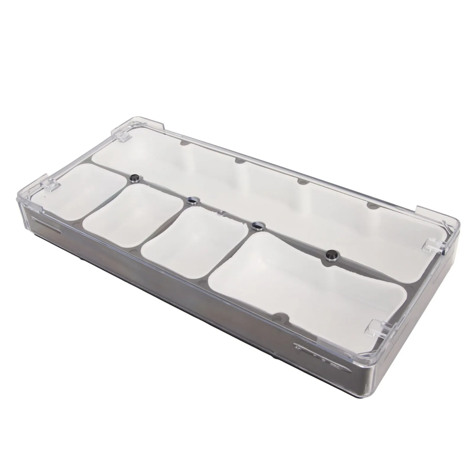 Watch Parts Storage Box 5 Compartments Impact Resistance Watchmakers Repair Tools Storage Tray Portable for Watch Accessories