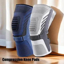 1PC Sports Compression Knee Pads for Gym Men Women Pressurized Elastic Knee Support Fitness Volleyball Orthopedic Kneepad