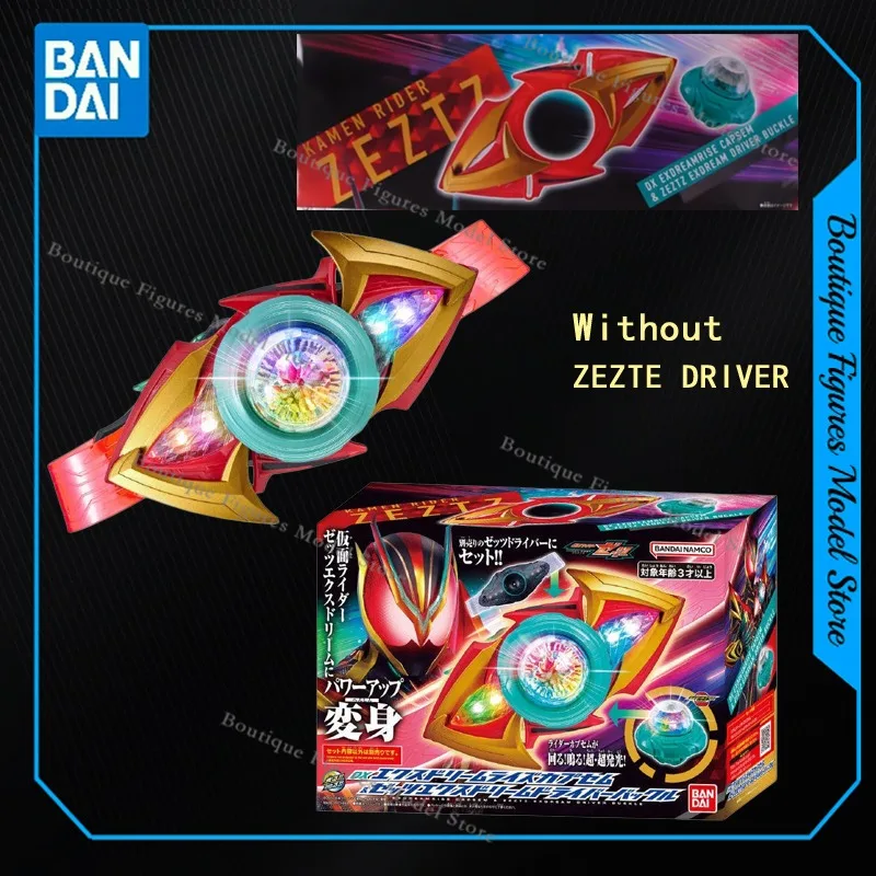 

Bandai Genuine KAMEN RIDER DX EXDREAMRISE CAPSEN ZEZTE EXDREAM DRIVER BUCKLE Anime Action Figure Collection Model Gift Toys