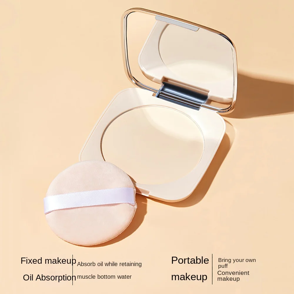 Matter, weicher Fokus, gepresster Puder, wasserdichte Abdeckungen, Hautunreinheiten, Make-up-Einstellung, Pfannkuchen, Aufhellung, schweißfestes Set-Up-Puder