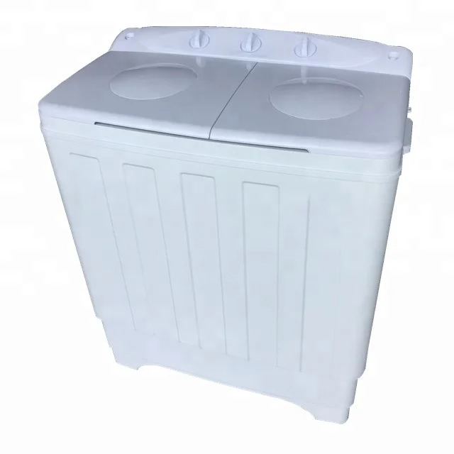 Semi Automatic Washing Machine for Household Use, 10KG Stainless Steel Smart Technology Washing Machine Wash Machine Manual 220