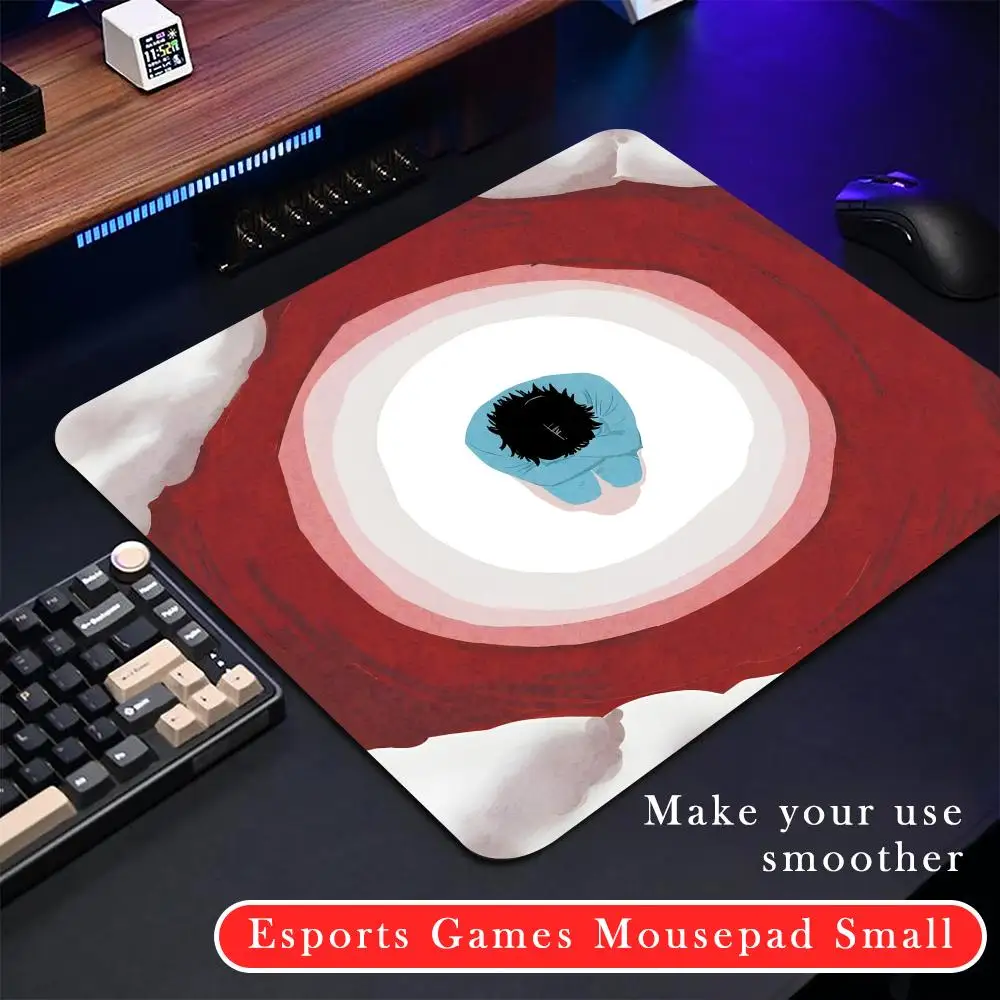 Giochi per collutorio Tappetino per mouse Tappetino per mouse piccolo in gomma CSGO computer desktop tastiera da ufficio gioco ROG e-sport