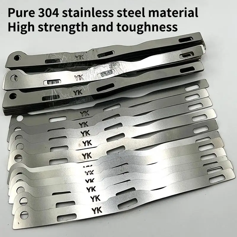 

[2Pcs] Broken Reinforced Stainless Steel Metal Bracket For Civic 8th Gen 2006-2011 FA1 Front Bumper Repair Buckle
