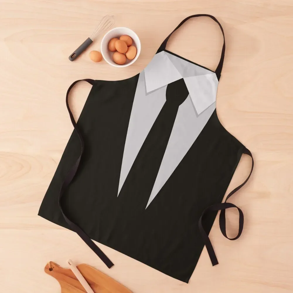 

Business Suit Tie Apron Restaurant Kitchen Equipment Kitchen And Household Goods useful gadgets for home Art Apron