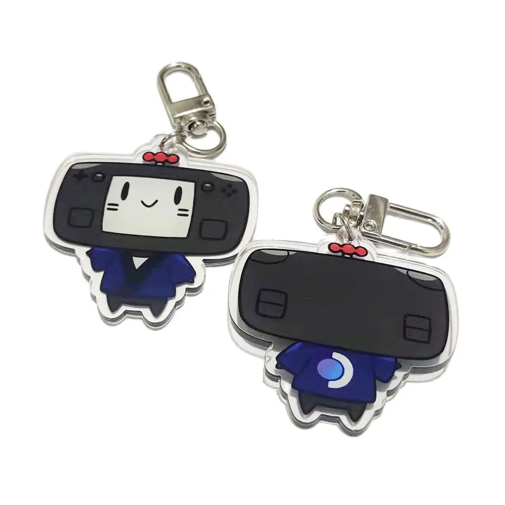 TGS Steam Deck Mascot Keychain Game Anime Steam Pal Keyring Christmas Stocking Filler Gifts