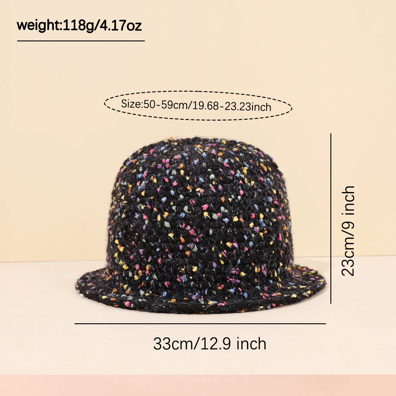 1 قطعة الخريف الشتاء الكورية الموضوع محبوك حوض قبعة المرأة بسيطة عادية عادي الدافئة سدادات حماية الأذن و يندبروف الصوف قبعة بحافة #5