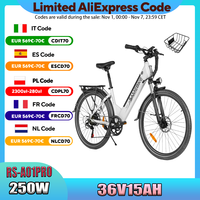SAMEBIKE RS-A01 E-Bike 250W Motor 36V15AH Lithium Battery Mechanical Disc Brakes Electric Bicycle 26-Inch Tire Electric Bike