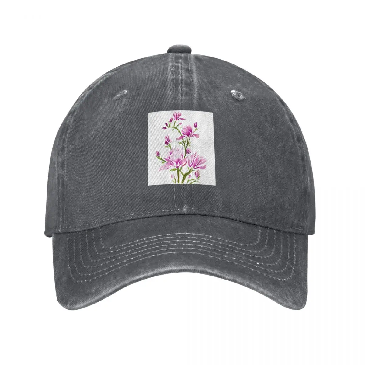 Pink Magnolia Baseball Cap Christmas Hat hiking hat Golf Wear Men Women's