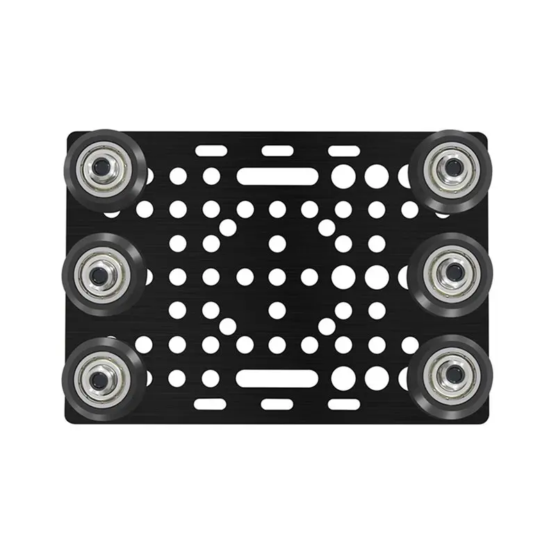 4X V-Slot Gantry Plate Set 20-80Mm With V-Slot Solid V Wheel POM Kit For Profiles CNC Machine Part 3D Printer Parts-AT30