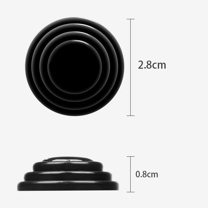 2/4Pcs Car Door Shock Stickers Absorber Soundproof Buffer Pier For Honda Civic Accord CRV Hrv Jazz