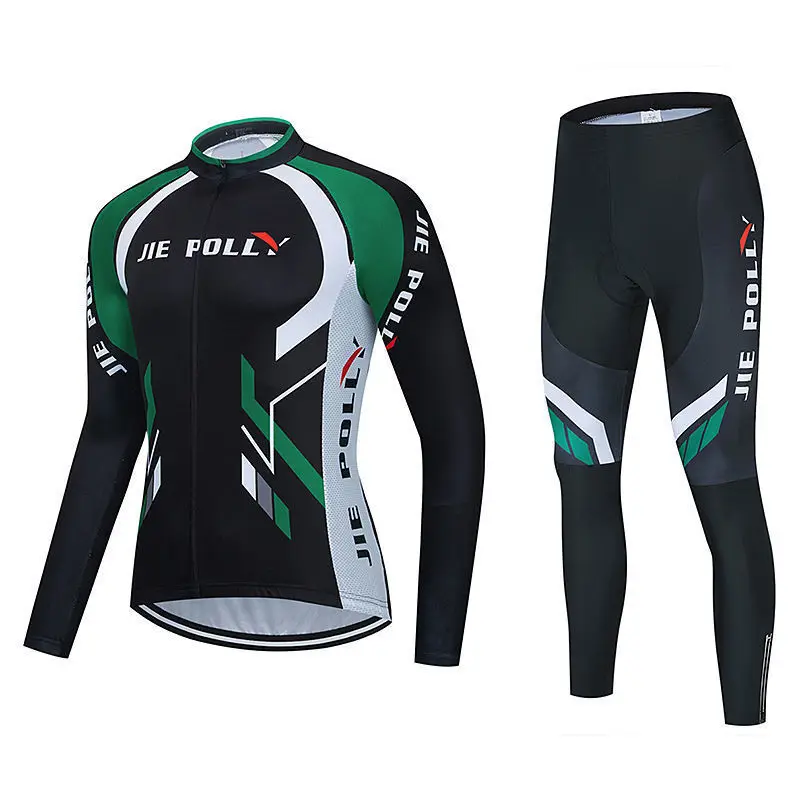 Cycling Set Men Long Men's Clothing Jersey Man Sleeve Complete Summer Bib Automn Bicycle Leg Uniforms Pants Padding Suit Shirt