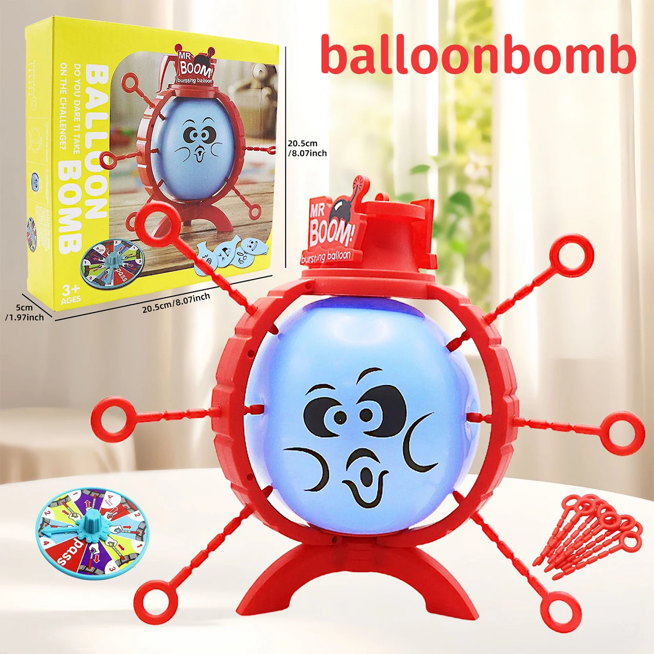Pop balloon Toy party party Interaction Tabletop Game Toy balloon Explosion Prank Toy