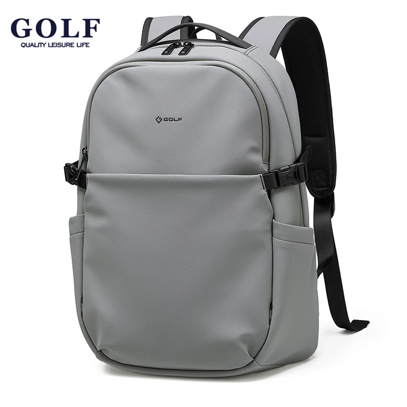 GOLF QUALITY Men's Minimalist 14-Inch Laptop Backpack Lightweight Nylon Casual Business Travel Waterproof School Bag