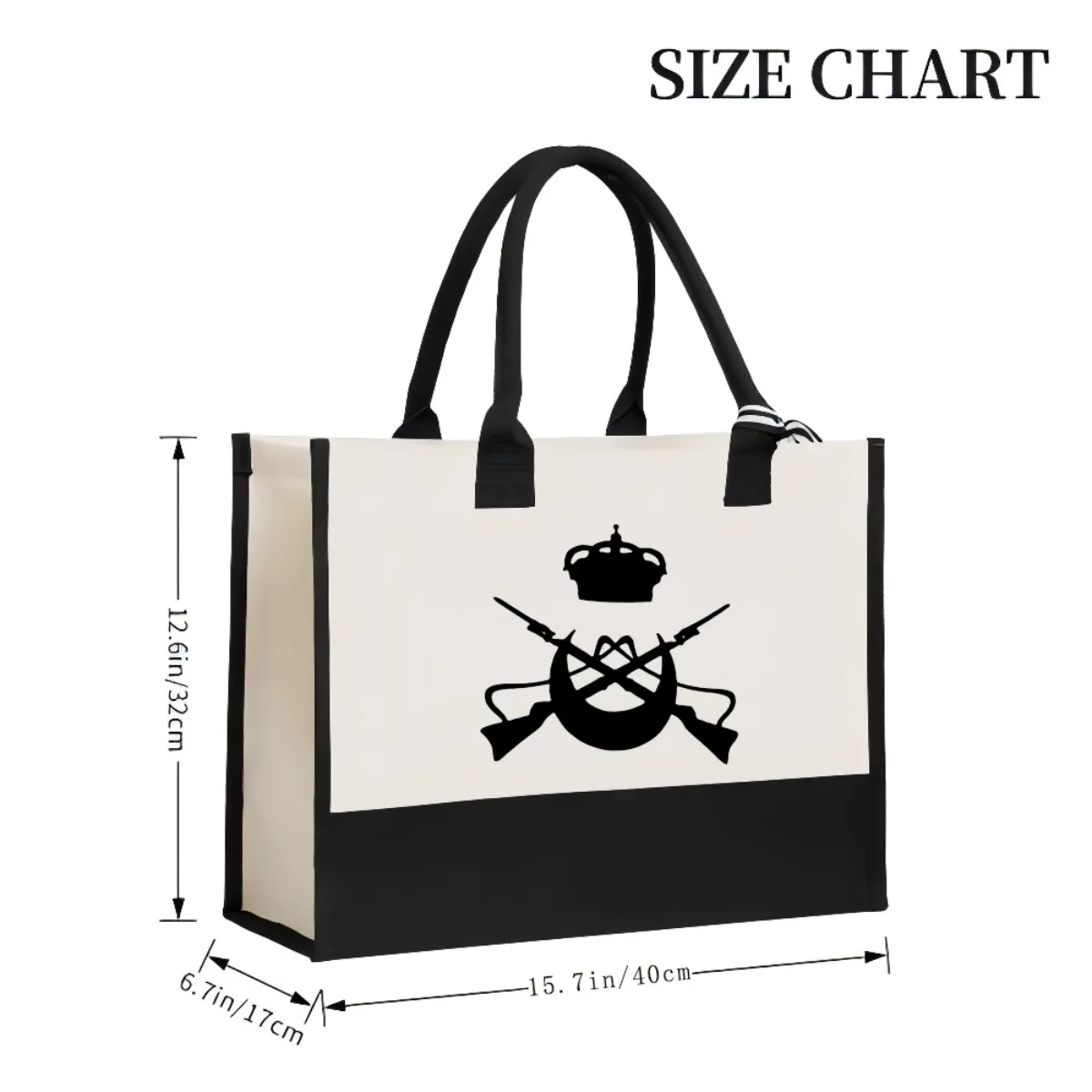 القوات العادية الأصلية 2026 وصول جديد موضة عملية واسعة قابلة لإعادة الاستخدام حمل حقيبة نمط طباعة 2 لهجة الثقيلة كبيرة Sh #3