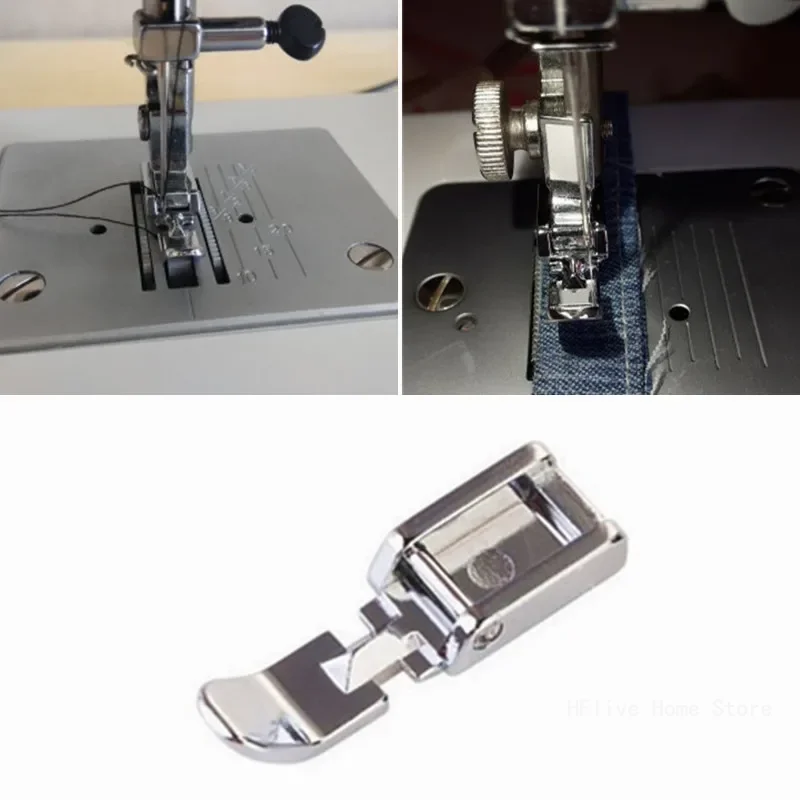 Zipper Sewing Machine Foot Zipper Sewing Machine Presser Foot for Low Shank Snap On Singer